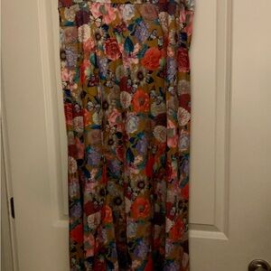 LuLaRoe Floral Maxi Skirt - Multicolor